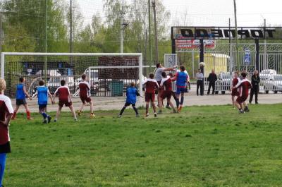 В Скопине завершился муниципальный этап соревнований по футболу «Кожаный мяч»